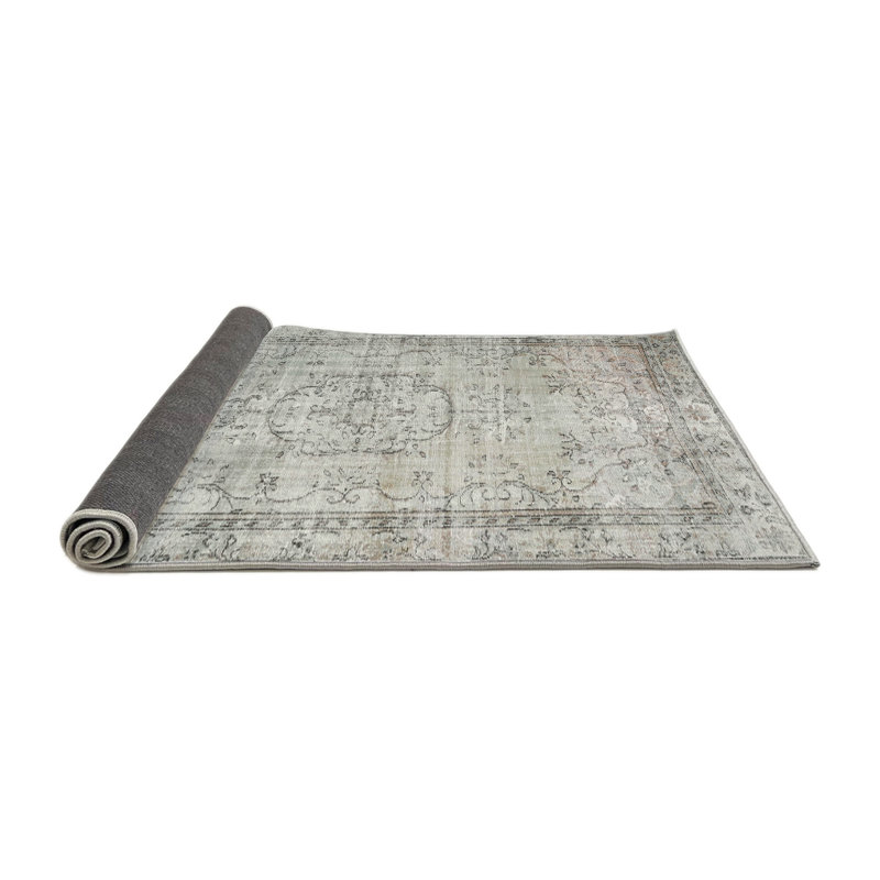 Tapis gris zone contemporaine, Rond 7 pi