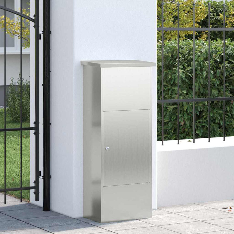 Parcel Drop Box, Light Gray