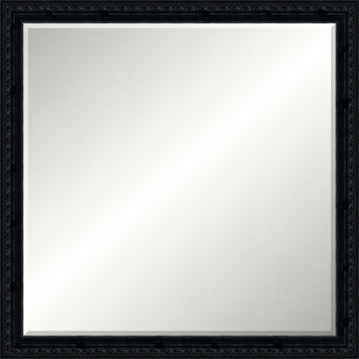 Glossy Black Gallery Mirror