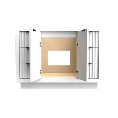 Lecrieú Single Extra Wide Bath Vanity