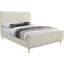 Lit plateforme tapissier à profil bas Zara-496311335-496311331