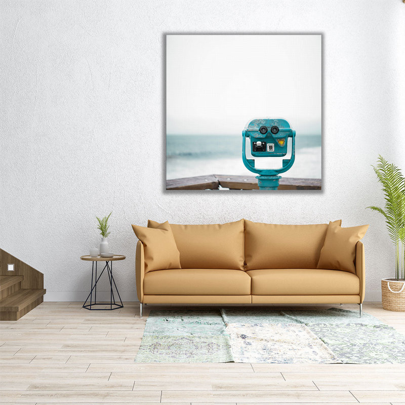«Pacific Cool I», reproduction d'art sur toile, H 12 po x l 12 po