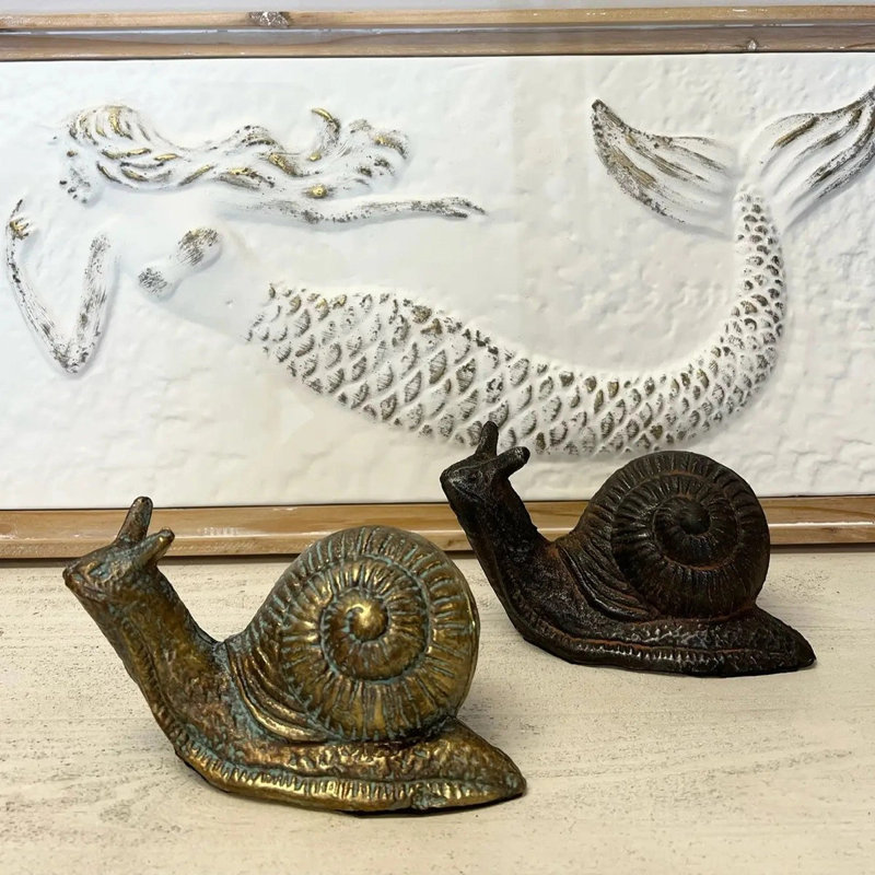 STATUE DE SNAIL EN FONTE