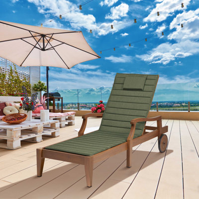 Outdoor Chaise Lounge Cushion by Classic Accessories