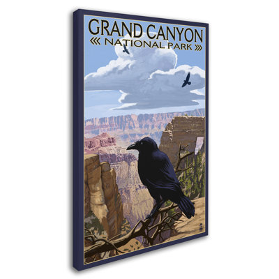 'Travel 75' Vintage Advertisement on Canvas
