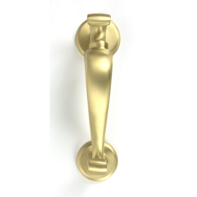 Doctor's Satin Brass Door Knocker