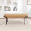 Banc rembourré Janeesha Boucle-1634765177