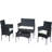 Skiley 23.5'' Wide Reversible Steel Patio Sectional with Cushions