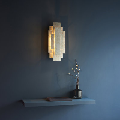 Melora Steel LED Flush Mounted Sconce