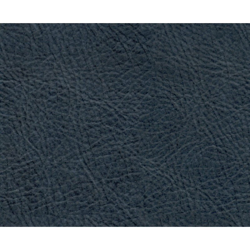 Azurdee Top Grain Genuine Italian Leather Swivel Barrel Chair (Set of 2), Vintage Navy