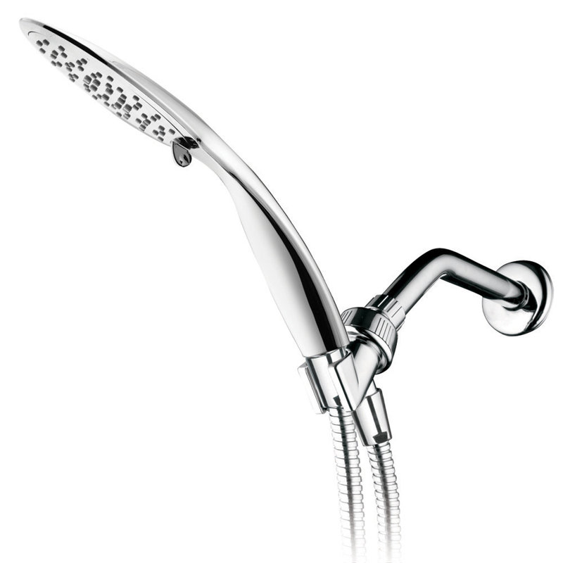 Razor Massage/Jet and Rain Handheld Shower Head 2.5 GPM with Self-Cleaning