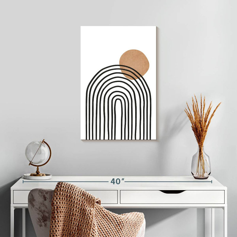 Arches Avery Boho Mid-Century, H 24 po x l 16 po