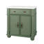 Meuble-lavabo rétro 28 "avec lavabo-122435946