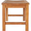 Santa Monica Outdoor Teak Dining Bench-1830693720