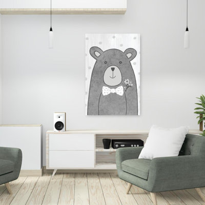Petit ours fantaisiste, art contemporain