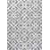 Scituate Retro Trellis High-Low Cream/Gray Rug