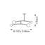 Corso 4-Light Black Chandelier