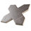 Istanbul Squire Shield With Cross 6 In. X 8-3/8 In. Porcelain Floor And Wall Tile Kit