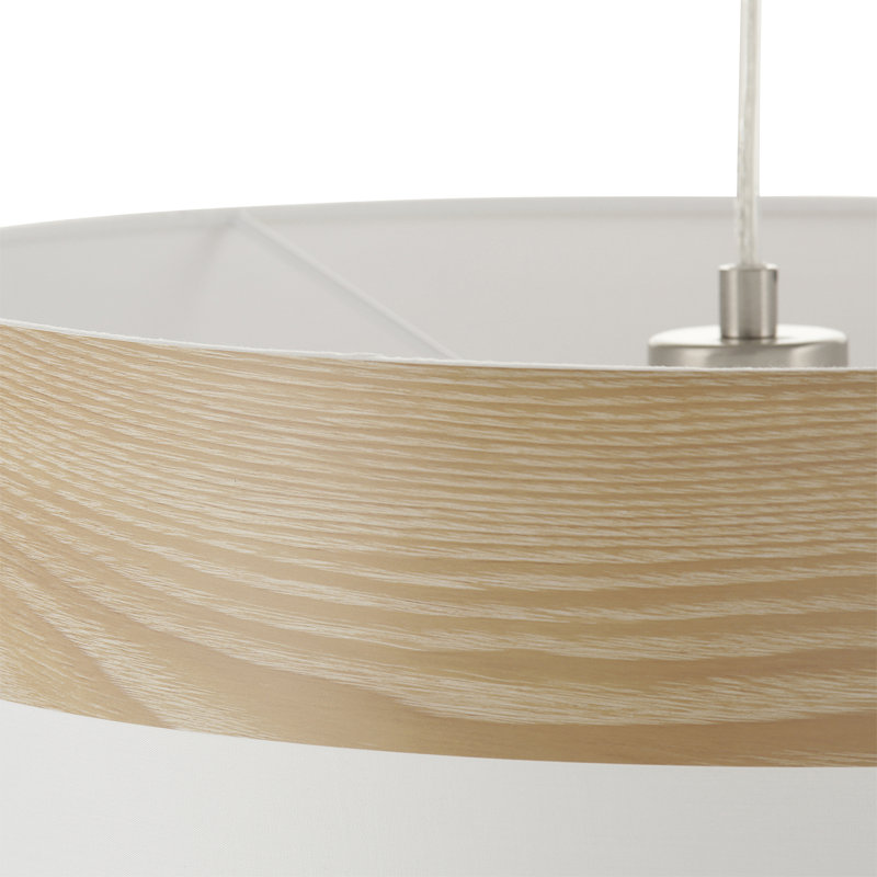 Glenfield 1 - Light Drum Pendant, Beige