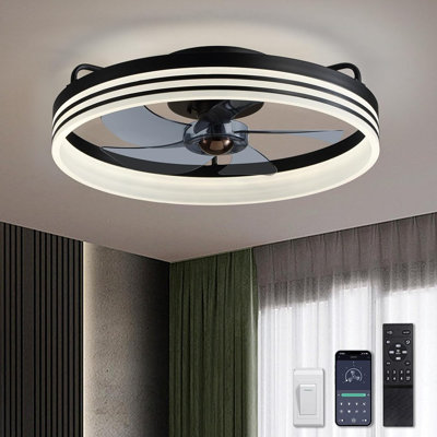 Ventilateurs de plafond avec lumières, ventilateur de plafond encastré avec lumières et ...
