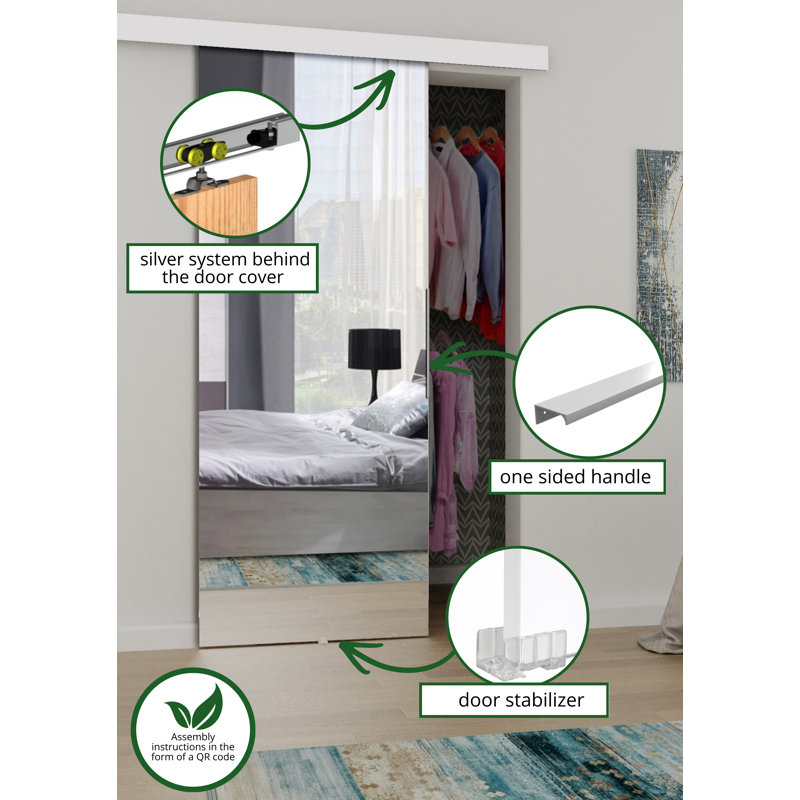DOOR MESTO 1, White, 92cm x 205cm