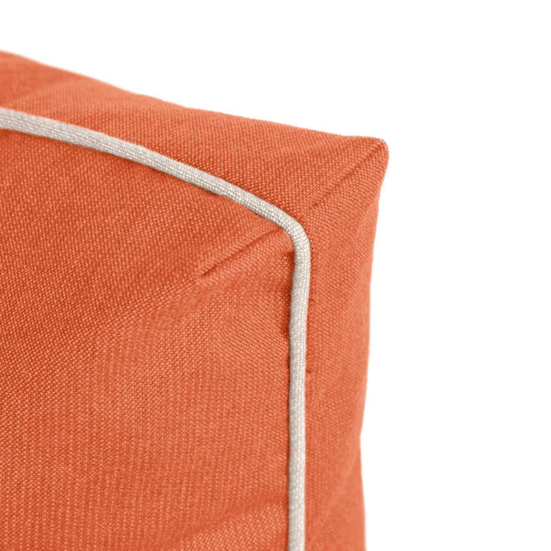 Coussin de dossier et de siège Sunbrella, Cayenne