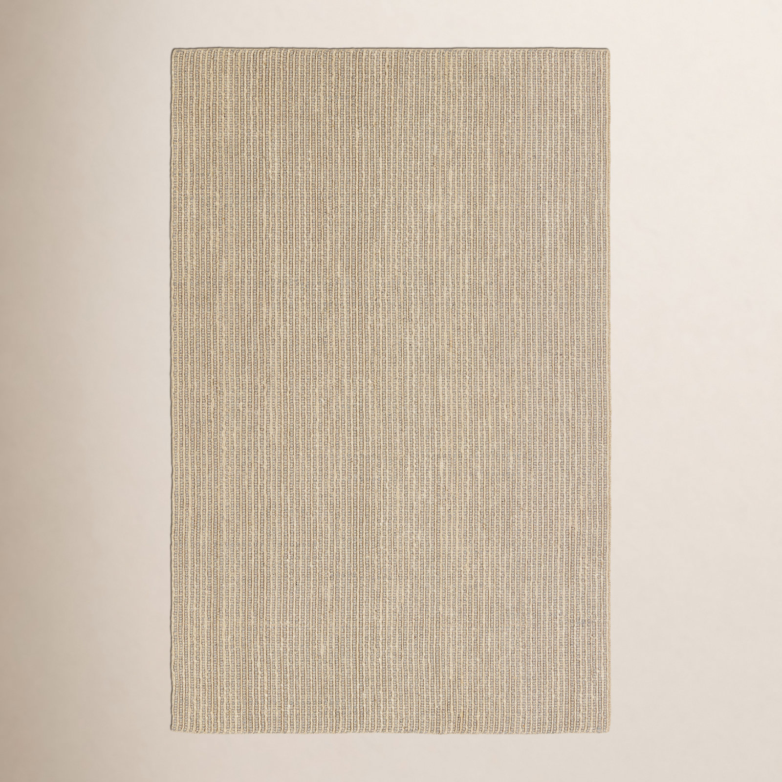 Eartha Gray Tan Hand-Loomed Outdoor Rug, Rectangle 10' x 14'