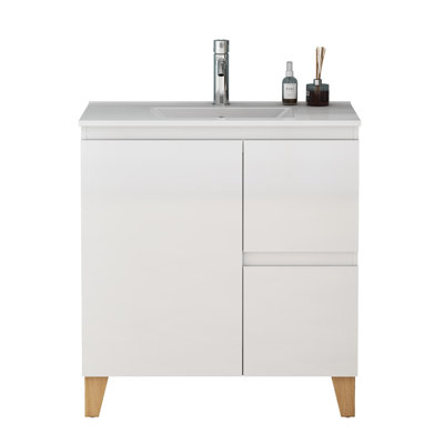 32" Freestanding Bathroom Vanity with Sink