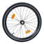 Remorque de chargement robuste 3 en 1 - Cadre en acier compatible avec les vélos électriques
