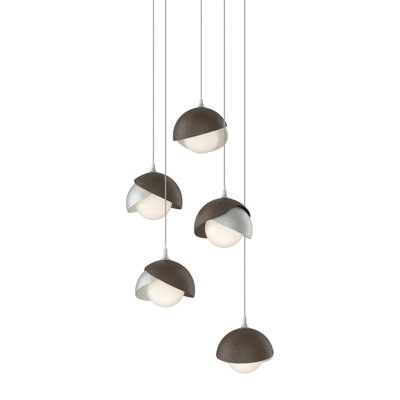 Brooklyn 5 - Light Cluster Geometric Pendant