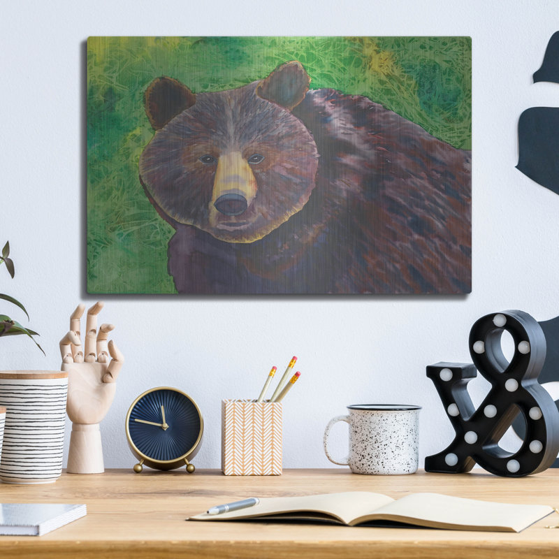 «Bear» par Carissa Luminess, H 12 po x l 16 po