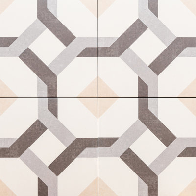 Carreau de porcelaine pour mur et plancher DaVinci 7,9 po x 7,9 po