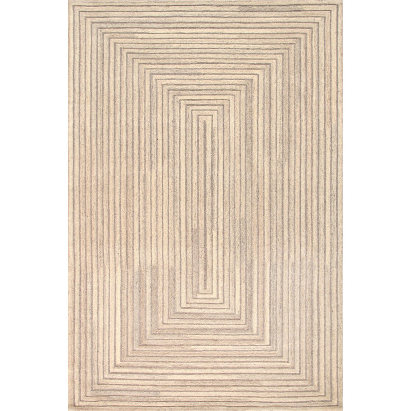 One-of-a-Kind 6' X 9' Hand Tufted Area Rug