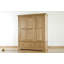 3 Door Solid Wood Wardrobe