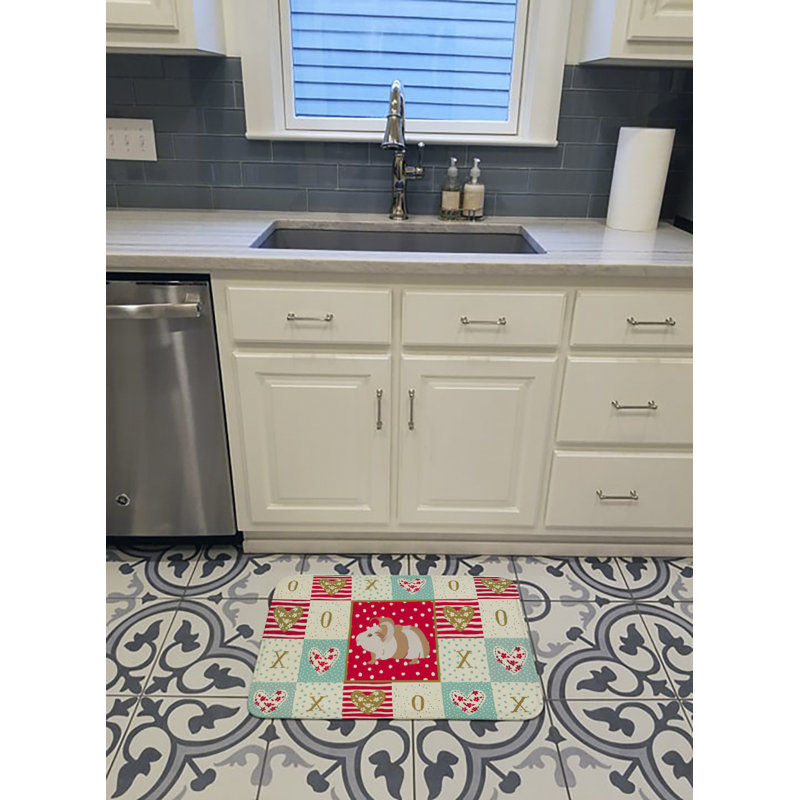 Tapis de cuisine Love, Cochon d'Inde Rogin Silkie