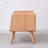 Pure Solid Wood Bedside Cabinet With Modern Simple Design And Ample Storage, European Beechwood, 0.4M