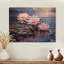 Riverside Blooms Flowers On River II - impression de fleurs sur bois-325340776