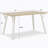 Alwynn Contemporary Rectangular Dining Table, White