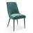 Linen Blend Metal Side Chair Dining Chair-1847891705-1847891706