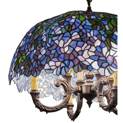 23" Wide Tiffany Laburnum Pendant