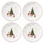 Merry Grinchmas Dinner Plates, Set Of 4