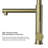 RoomTec Pull Down Kitchen Faucet with Soap Dispenser-86376531