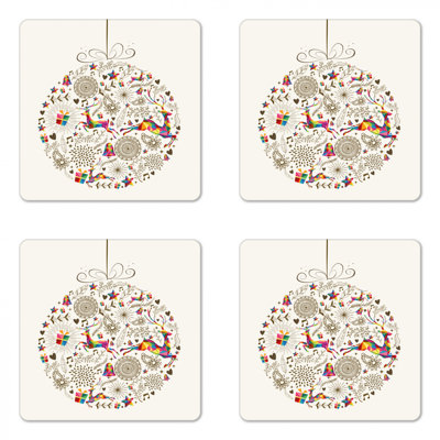 Sous-verre de noël
