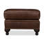 Repose-pieds en cuir véritable Hampton-73336700
