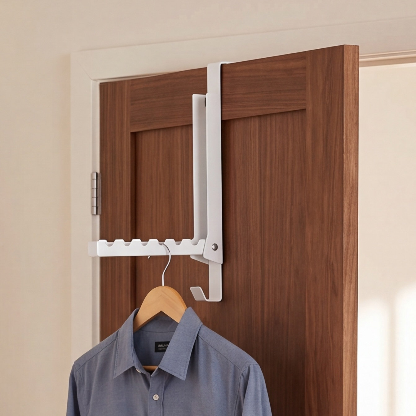 Smart Over-the-Door Wall Hook, White