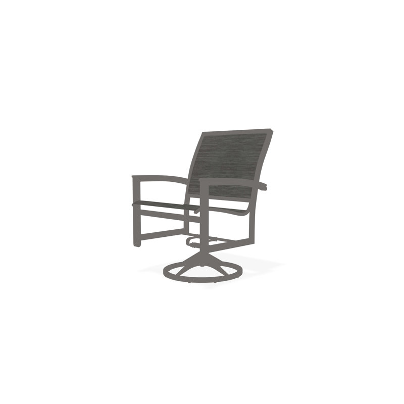 Bazza Outdoor Dining Chair, Sicily, Warm Gray