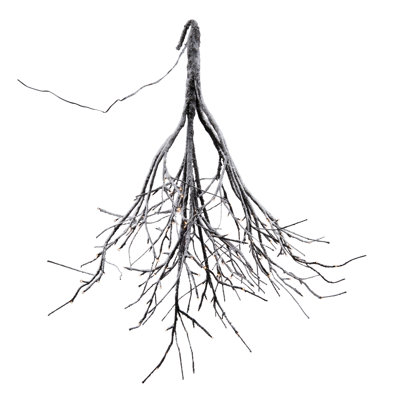 LED Flocked Twig Branch 5'H