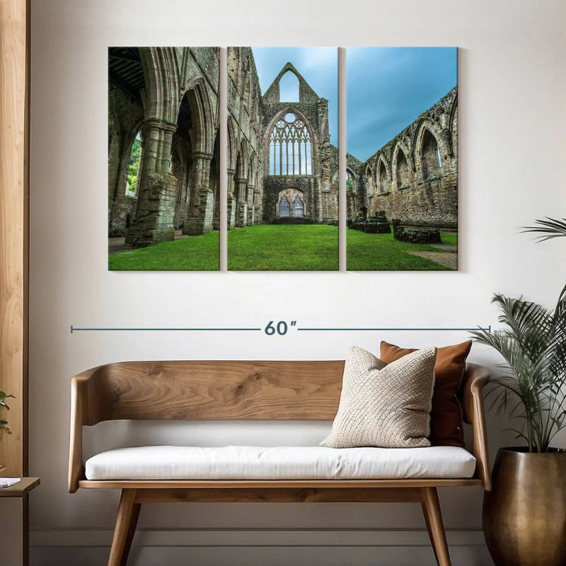 Église abbatiale Nicci Tintern, H 32 po x l 50 po