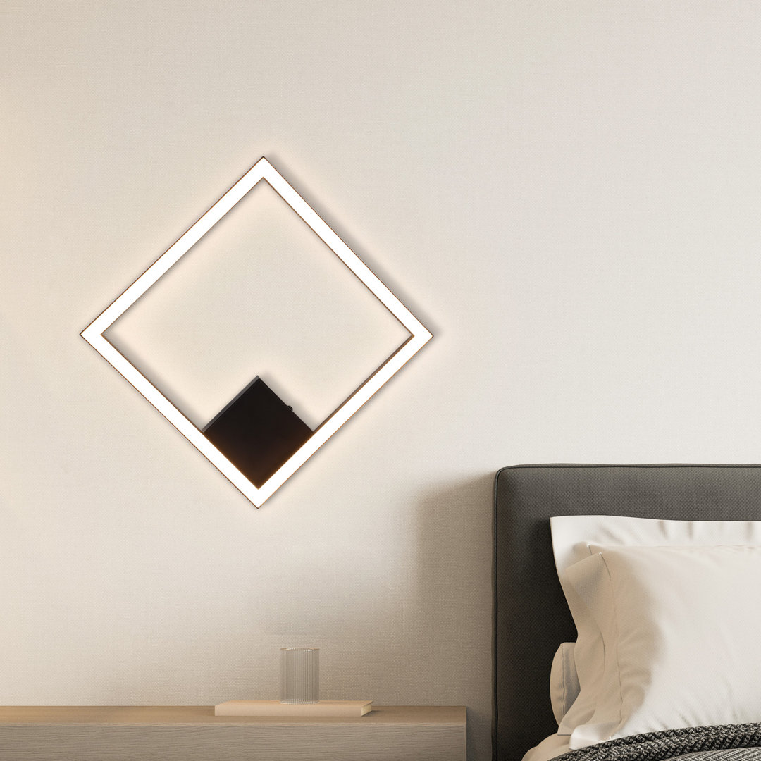 LED Bündige Deckenleuchte Conar 29 cm Modern 3000K Metall Kunststoff (PC)