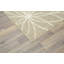 Tapis brun clair / ivoire touffeté à motif floral Brackenmore